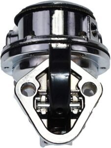 A-Team Performance - 12-834 Mechanical Fuel Pump Small Block Two Valve - Compatible with Chevy Chevrolet GMC 262 265 267 283 302 305 307 327 350 383 400 High Volume Chrome - Image 4