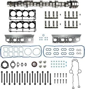 5.7 Non-MDS Lifter Camshaft Head Gasket Set w/Bolt fits for 5.7 Hemi Cam Lifters Fits for 2009-2015 Chrysler 300 Dodge Jeep Ram 1500 5.7L 53032221AA 53021720AD 53022372AA