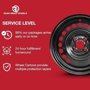 For 2015-2022 Dodge Promaster City 16 Inch Painted Silver Rim - OE Direct Replacement - Road Ready Car Wheel - Image 5