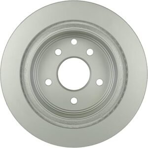 BOSCH 40011061 QuietCast Premium Disc Brake Rotor - Compatible with Select Infiniti G35; Nissan 350Z, Juke, Leaf, Rogue, Rogue Select, Rogue Sport; REAR - Single - Image 2