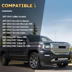 K700432 Front Stabilizer Sway Bar End Links for 07-16 Chevy Silverado 1500,07-13 Avalanche,07-16 Tahoe,15-16 Suburban/GMC 07-16 Sierra 1500,07-16 Yukon/07-16 Cadillac Escalade Replace K700538 - Image 2