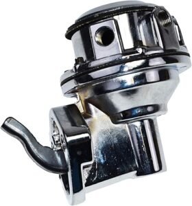 A-Team Performance - 12-834 Mechanical Fuel Pump Small Block Two Valve - Compatible with Chevy Chevrolet GMC 262 265 267 283 302 305 307 327 350 383 400 High Volume Chrome - Image 6