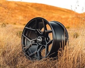 RockTrix RT105 17 inch Wheel Compatible with Jeep Wrangler YJ TJ 5x4.5 5x114.3 Bolt Pattern 17x9 (-12mm Offset, 4.5in Backspace) 71.5mm Bore, Black Wheel, Also fits Cherokee XJ Grand Cherokee ZJ - Image 6