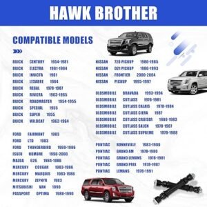 Sway Bar Links, K700432 K700538 Front Stabilizer Sway Bar End Link Suspension Kit Replacement for Chevrolet Silverado 1500 Cadillac Escalade Avalanche SuburbanTahoe GMC Sierra 1500 Yukon - Image 3