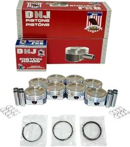 DNJ PRK4149 Piston and Ring Kit For 1995-2004 Ford Lincoln Mercury Cougar E-150 E-150 Club Wagon E-150 Econoline E-150 Econoline Club Wagon E-250 Expedition F-150 4.6L V8 SOHC 16V Naturally Aspirated