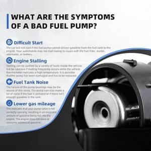 Fuel Pump for Chevrolet Silverado GMC Sierra 1500 1500HD 2500 2500HD Classic 2004-2007 4.8L 5.3L 6.0L 8.1L E3609M 19331960 only for 6 Foot 6 Inch (198.1 cm / 78 in) Bed not fit for Suburban - Image 6